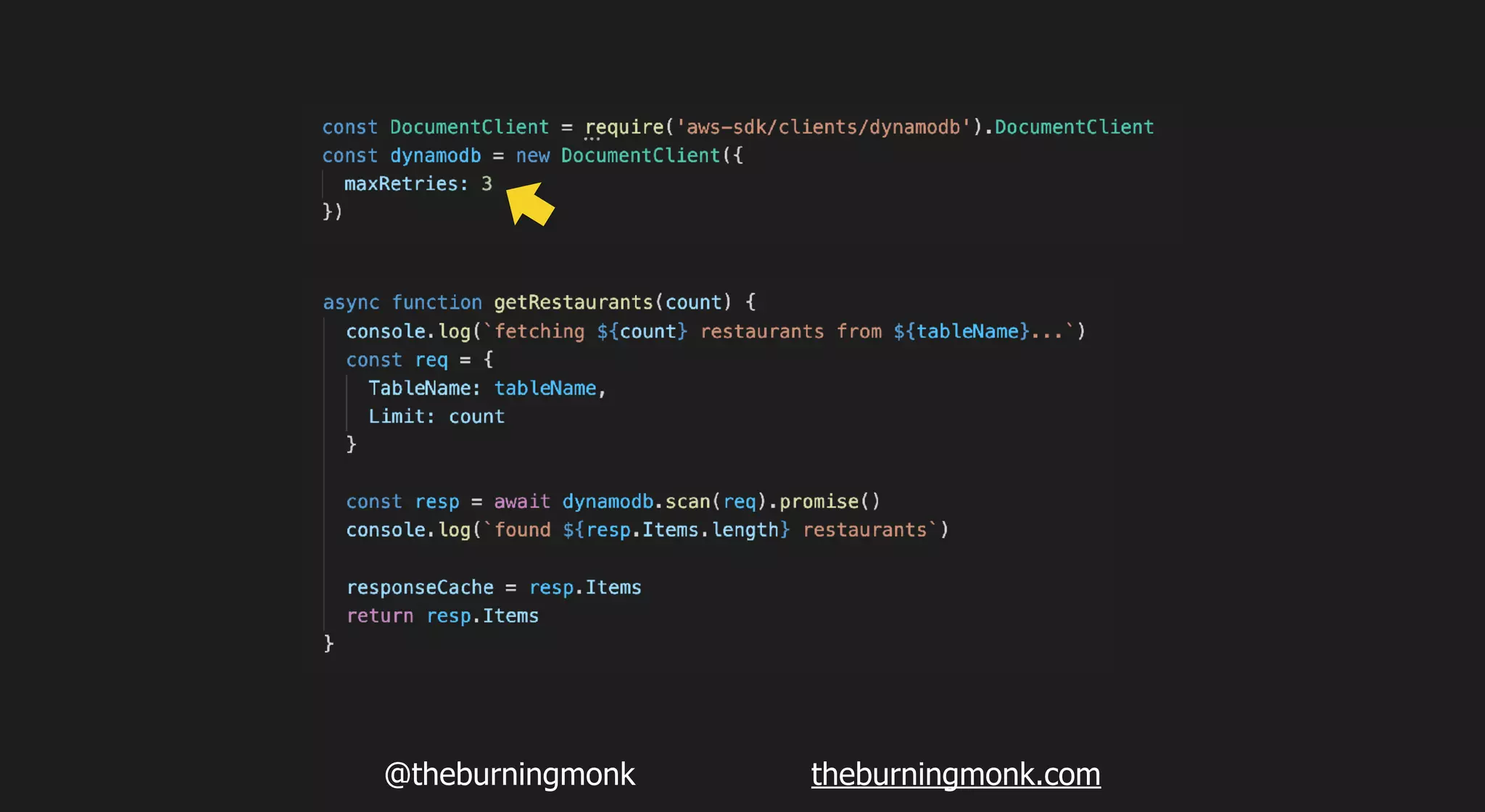 @theburningmonk theburningmonk.com
 