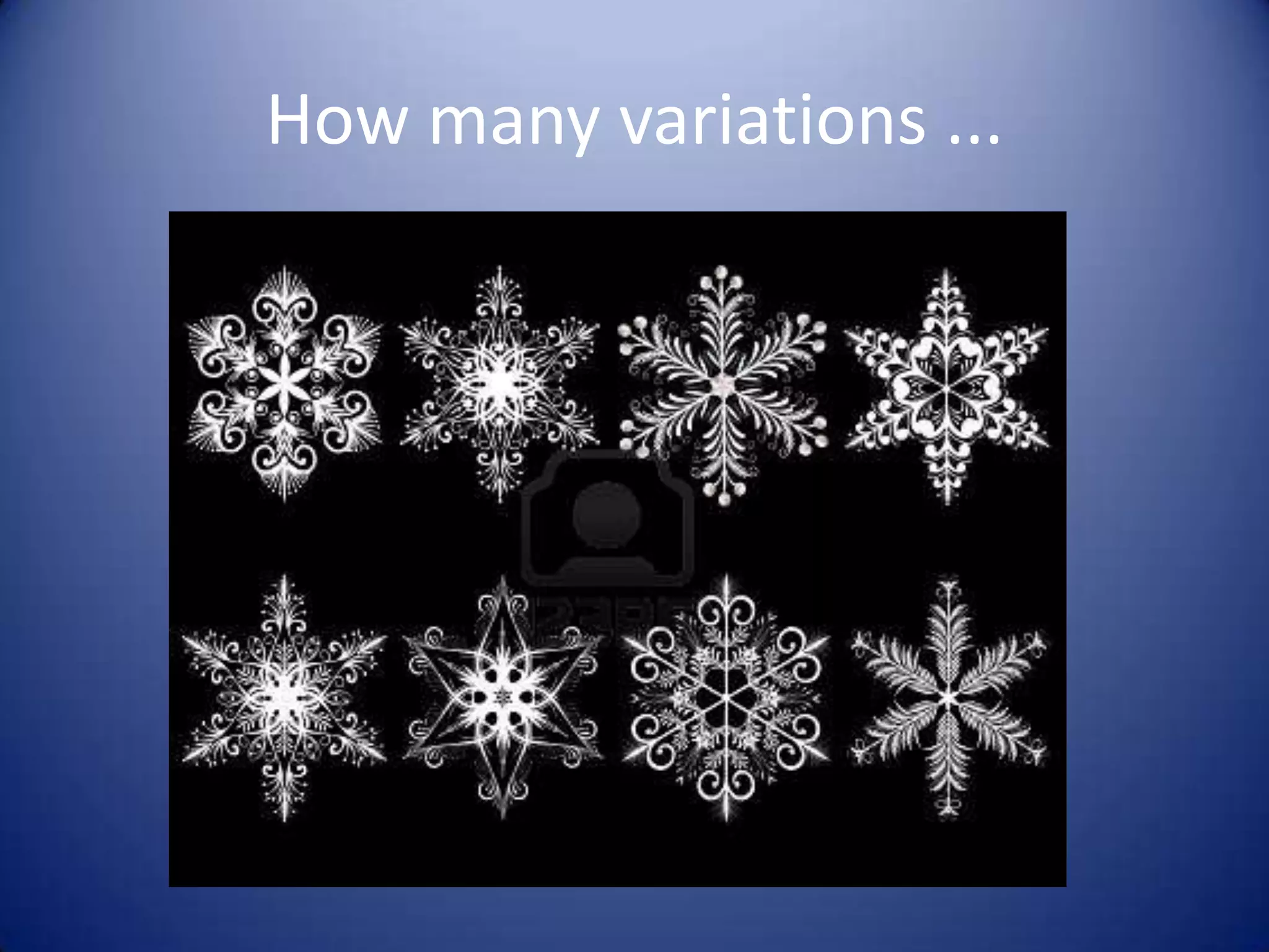 How many variations ...