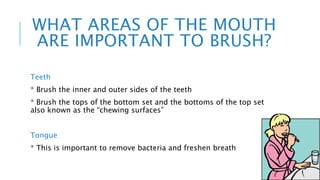 How To Properly Brush Your Teeth | PPT