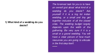 How To Budget Correctly For Your Wedding 