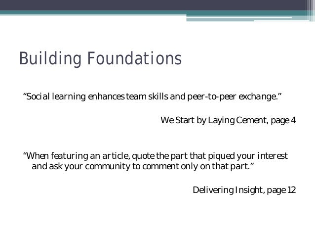 Building Community In The Classroom Quotes Top 13 Famous Quotes