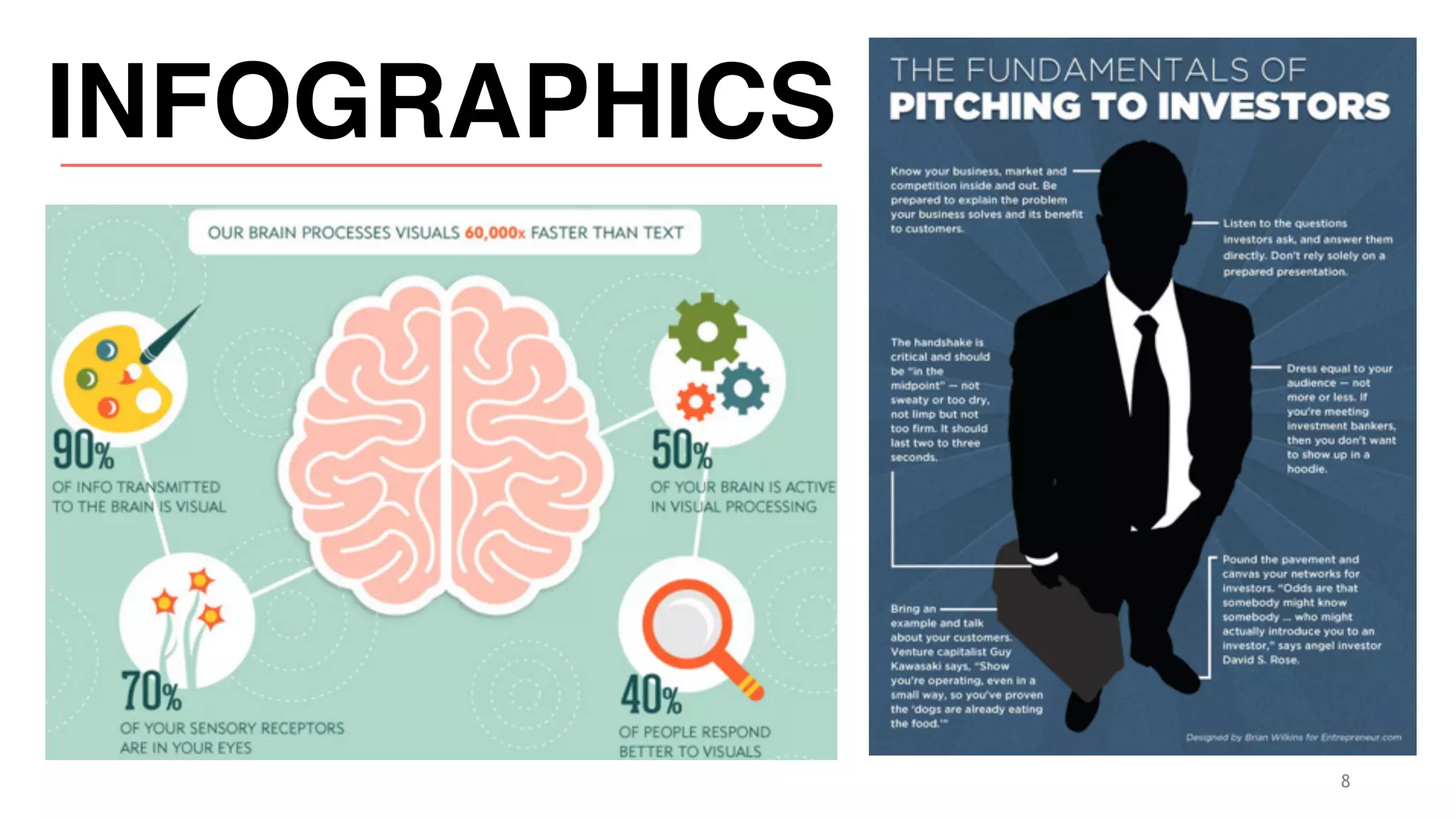 8
INFOGRAPHICS
 