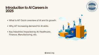 How to Build a Career as an AI Expert in 2025 | IABAC | PDF
