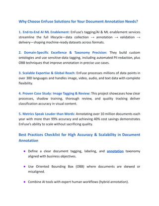 How to Build Accuracy and Scalability in Document Annotation | PDF
