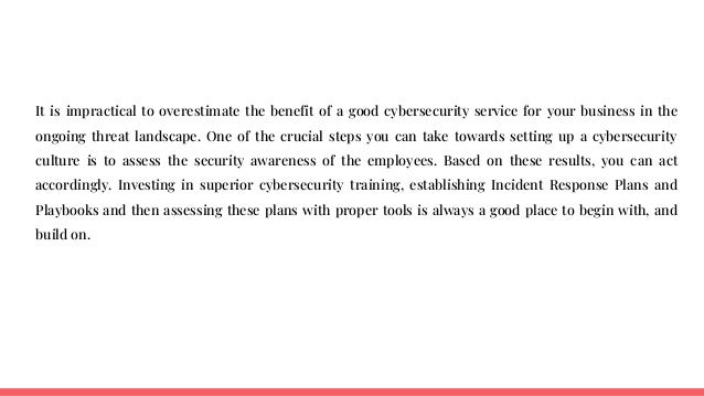 How to Build a Culture of Cyber Security for Your Business | PPTX