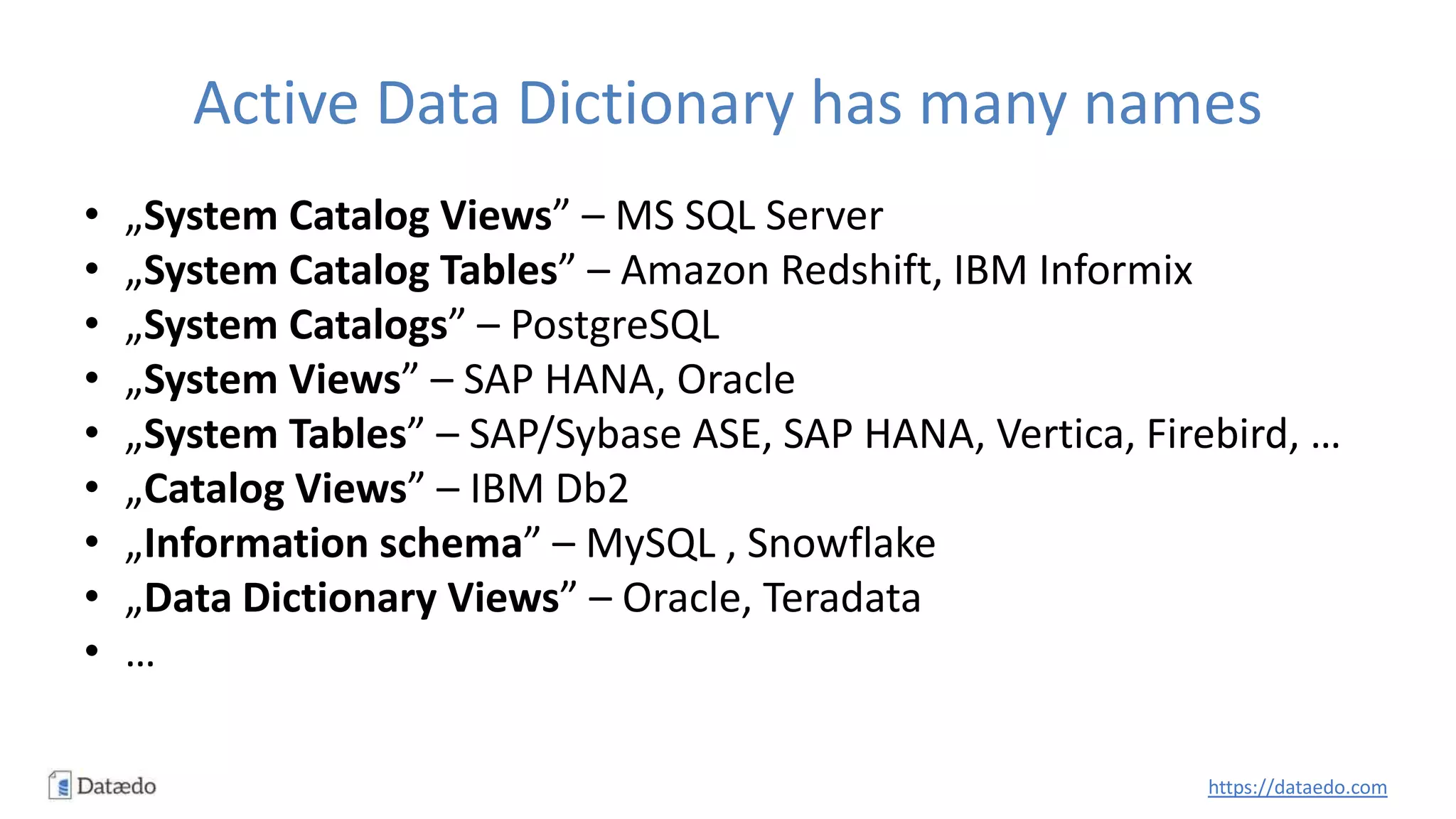How to build a data dictionary | PPTX