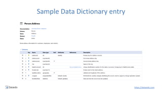 How to build a data dictionary | PPTX