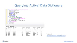 How to build a data dictionary | PPTX