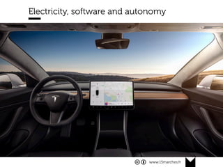 www.15marches.fr
Electricity, software and autonomy
 