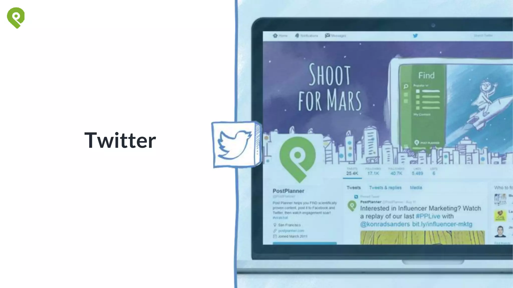 Twitter
 