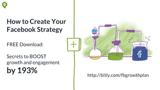 How to Create Your
Facebook Strategy
FREE Download:
Secrets to BOOST
growth and engagement
by 193% http://bitly.com/fbgrowthplan
 