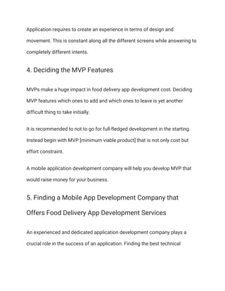 How to build a food delivery app like zomato | PDF