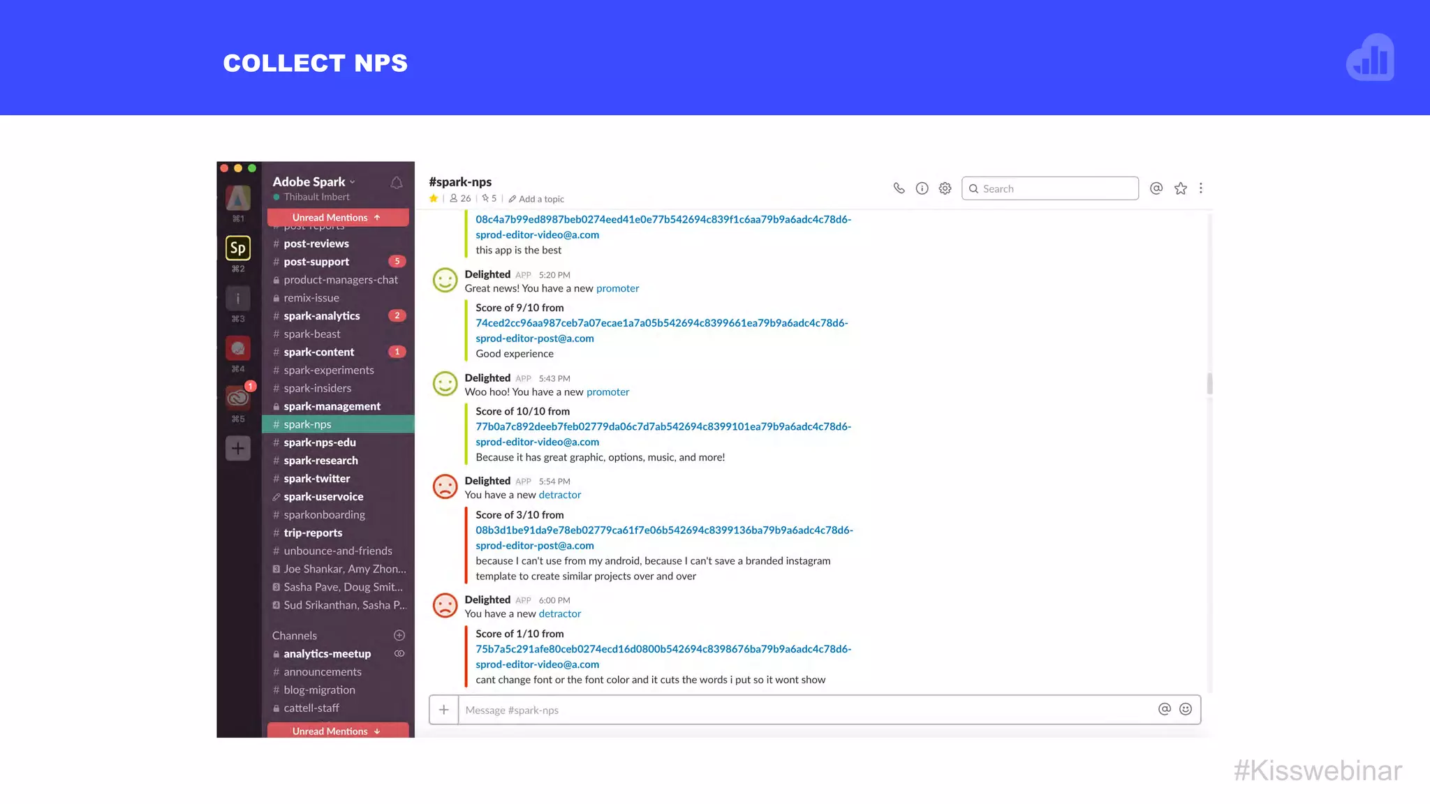 COLLECT NPS
#Kisswebinar
 