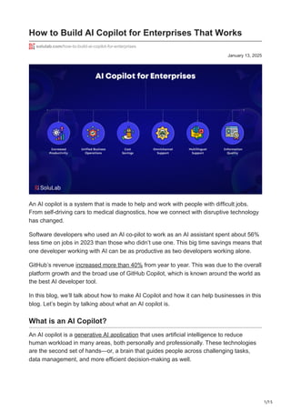 How to Build AI Copilot for Enterprises That Works.pdf