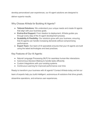 How To Build An AI Agent__ A Comprehensive Guide.pdf