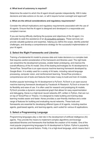 How to Build an AI Agent System - SoluLab | PDF