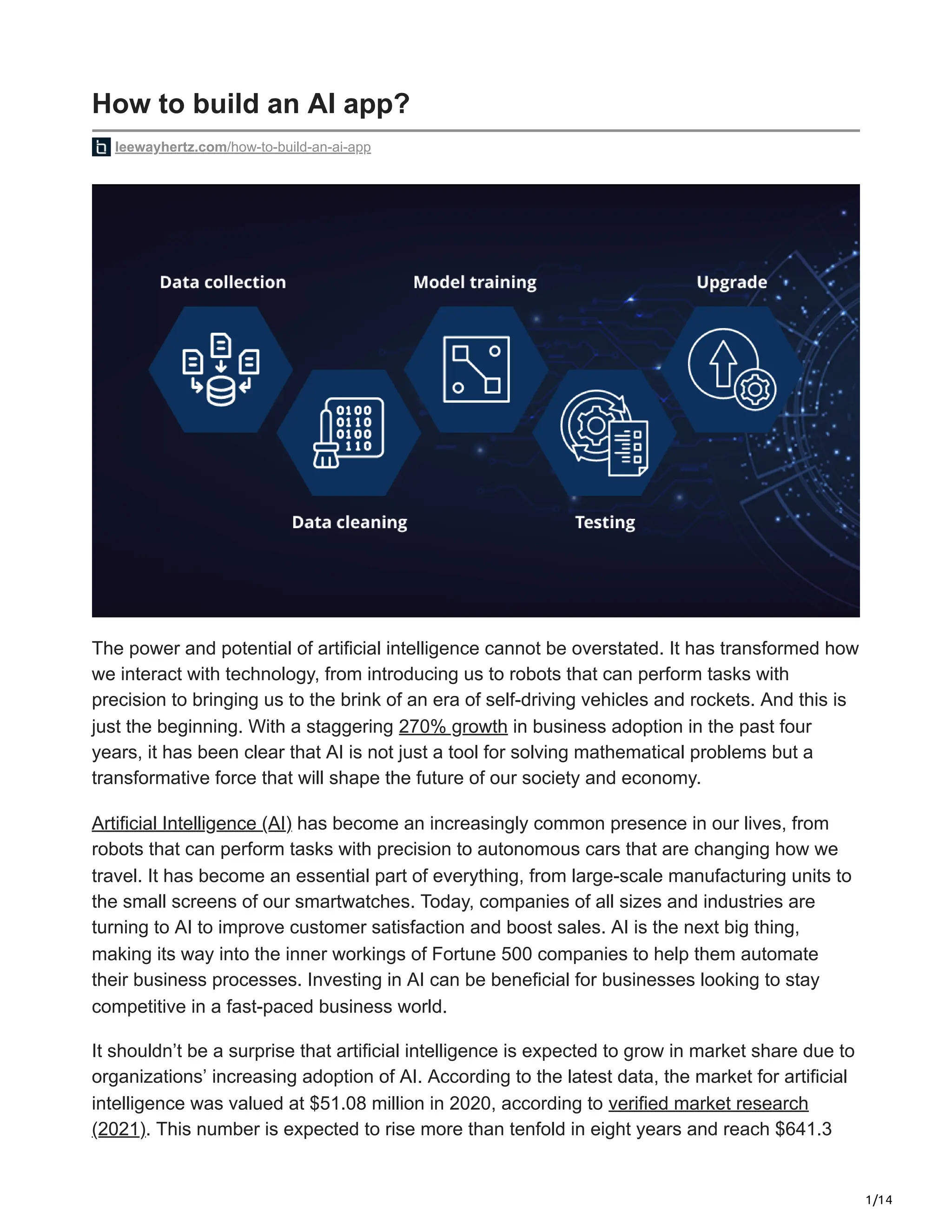 Building an AI App: A Comprehensive Guide for Beginners | PDF