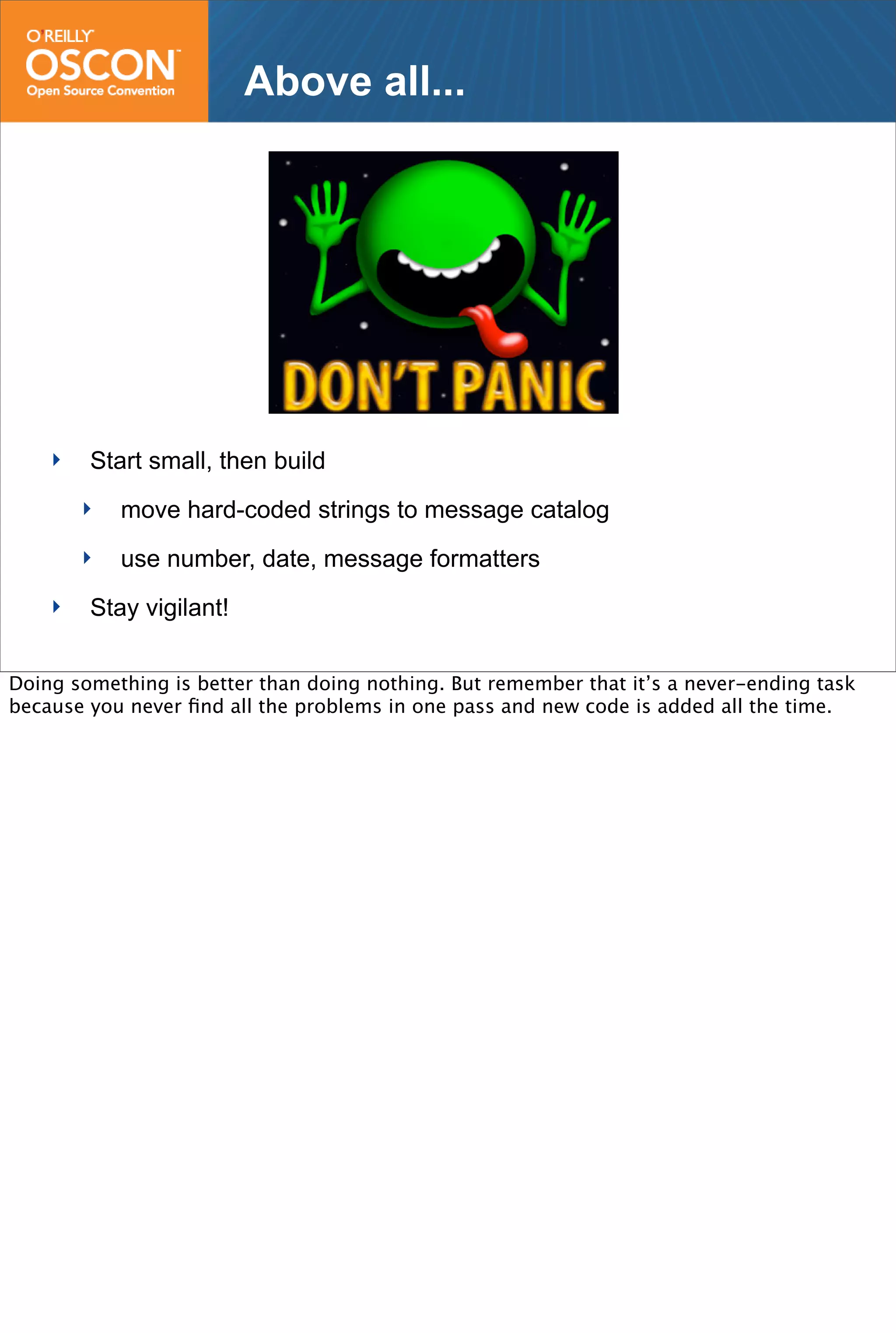 How To Build And Launch A Successful Globalized App From Day One Or All The Crap You Forget To Do Presentation