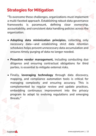 Privacy Data Inventory How To Build And Maintain A Privacy Data Inventory For Audit-Readiness ...