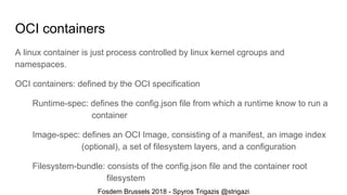 Oci Runtime Spec _ The OpenContainers Runtime Spec – UBBK