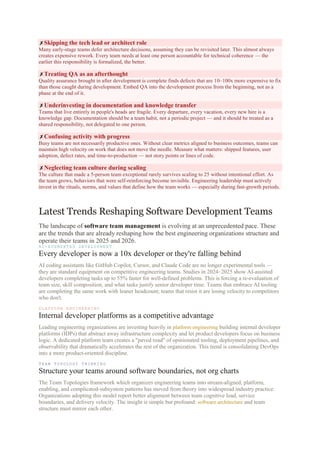 How to Build a High Performing Software Development Team for 2026 and ...