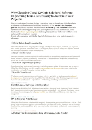 How to Build a High Performing Software Development Team for 2026 and ...
