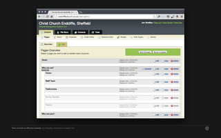 How to build an effective website. Jon Bradley, ninefootone creative ltd.