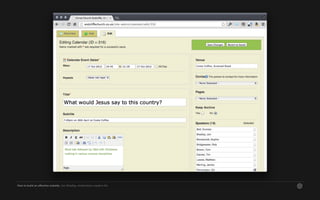 How to build an effective website. Jon Bradley, ninefootone creative ltd.