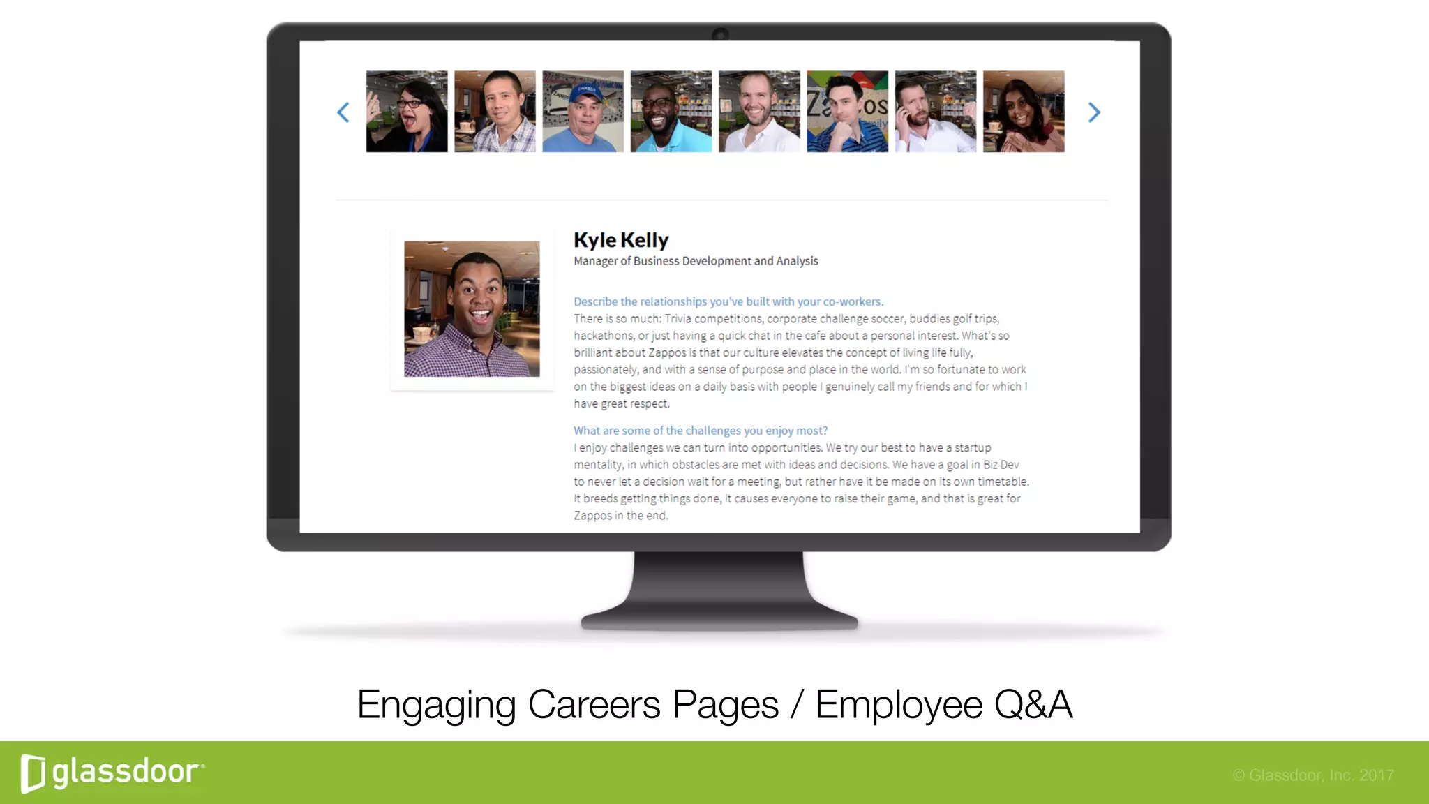 © Glassdoor, Inc. 2017
Engaging Careers Pages / Employee Q&A
 