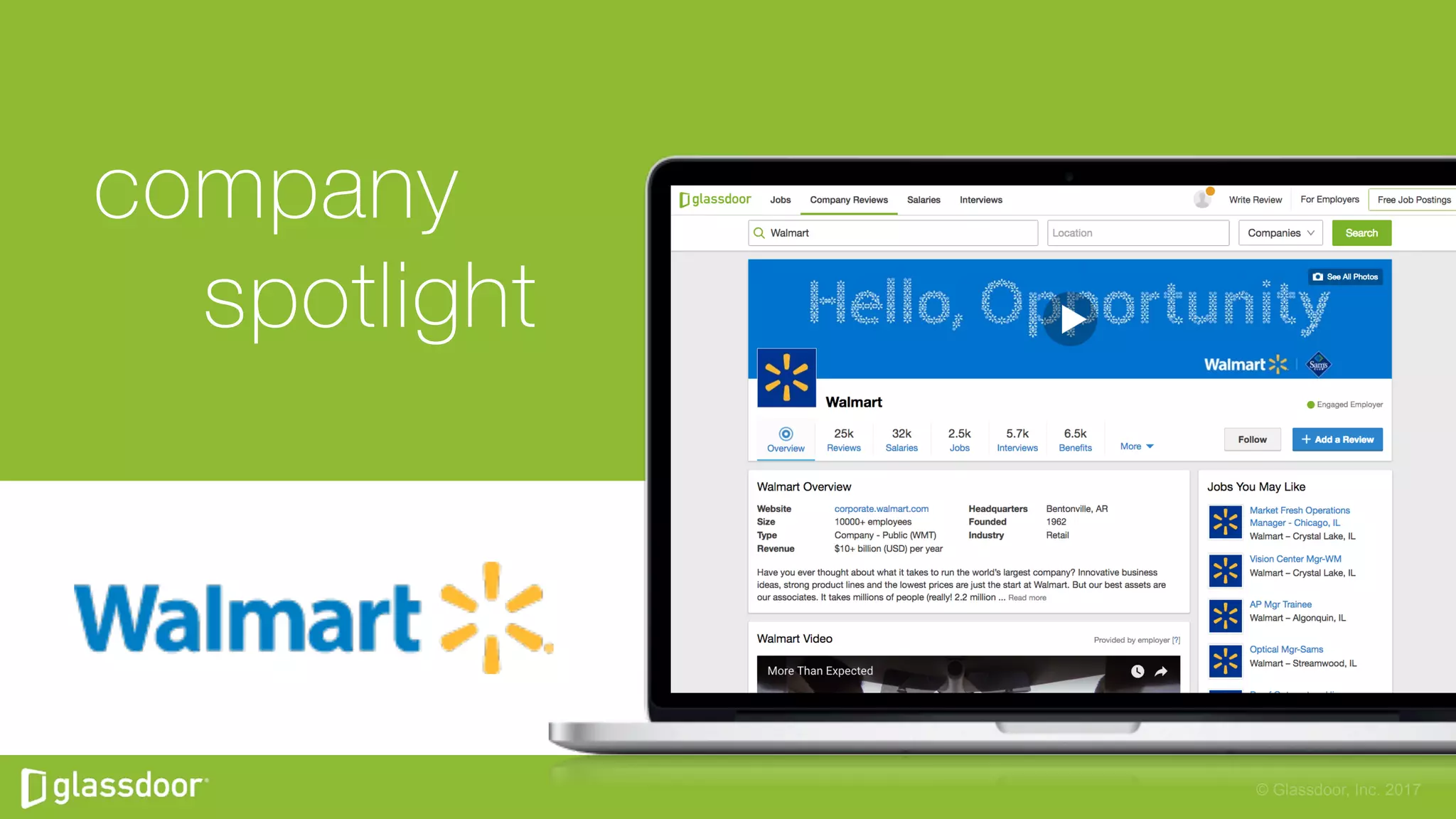 © Glassdoor, Inc. 2017
company
spotlight
 