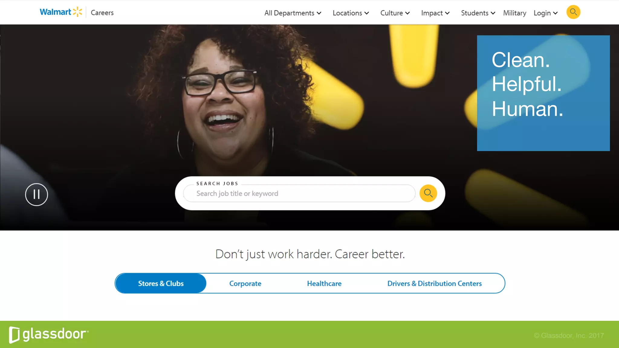 © Glassdoor, Inc. 2017
Clean. 
Helpful. 
Human.
 