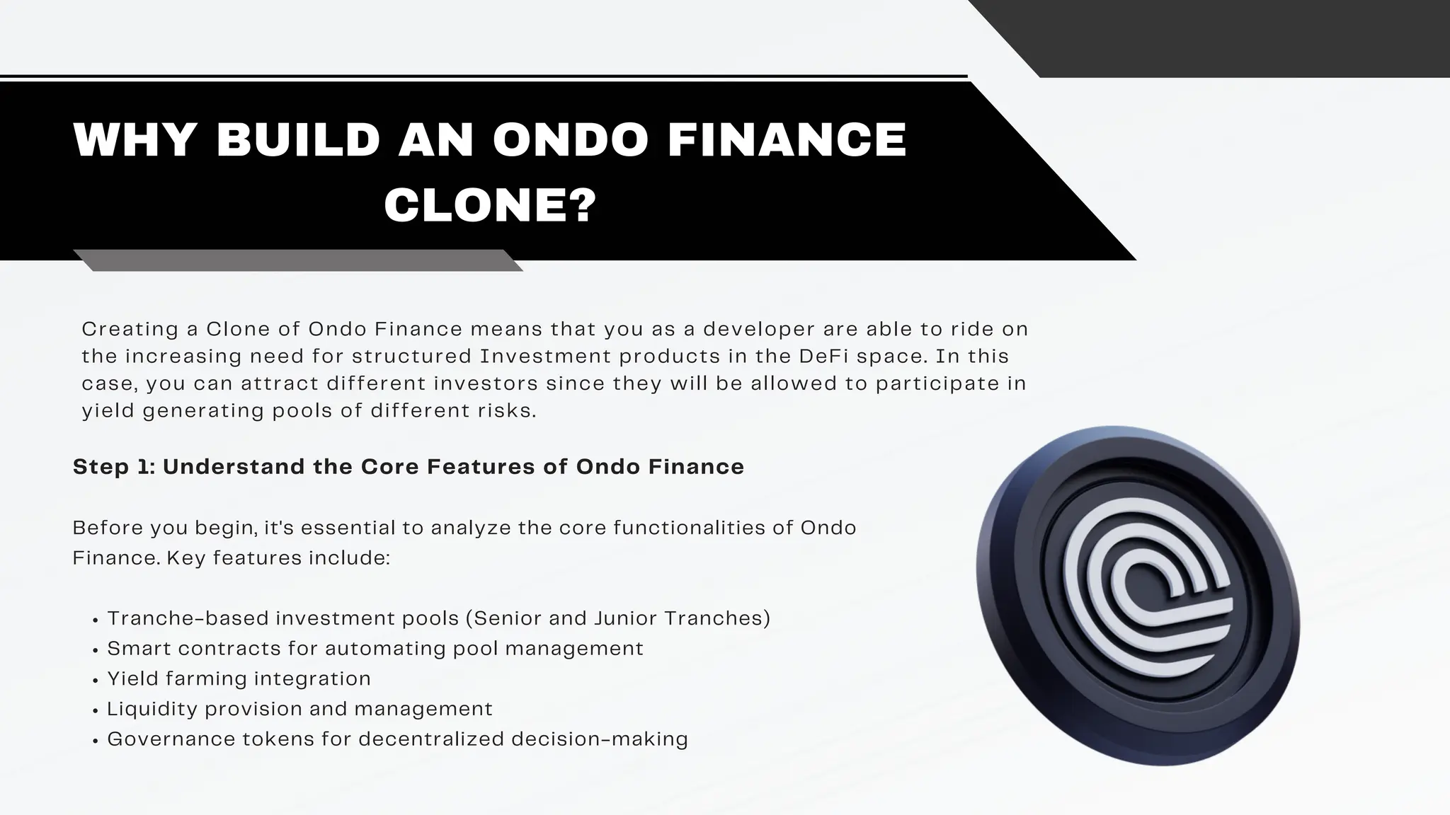 How to Build an Ondo Finance Clone A Step-by-Step Guide | PDF