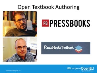 How to Build an Open Textbook