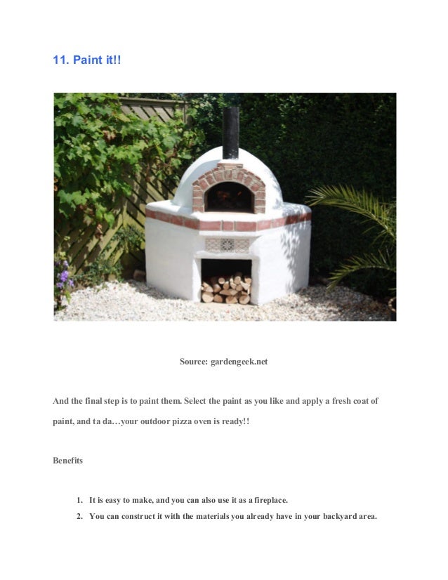 How To Build An Outdoor Pizza Oven The Ultimate Guide