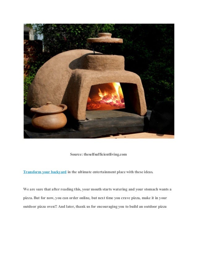 How To Build An Outdoor Pizza Oven The Ultimate Guide