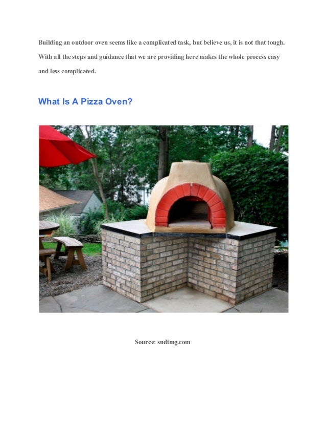 How To Build An Outdoor Pizza Oven The Ultimate Guide
