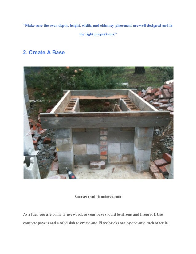 How to build an outdoor pizza oven the ultimate guide