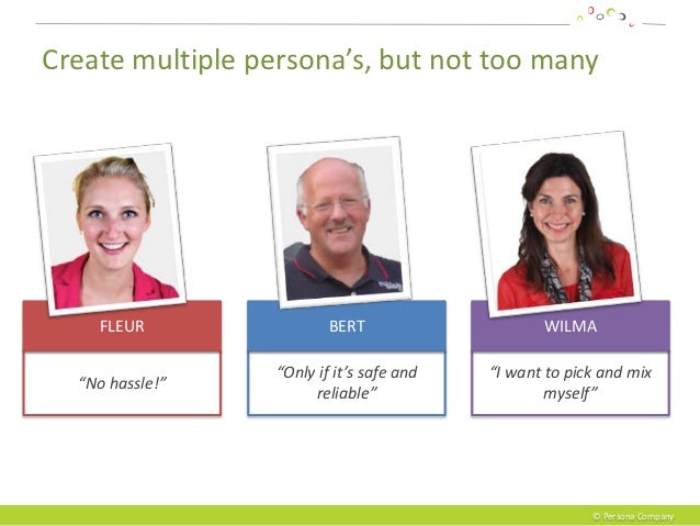 How to build a persona - Introduction of the 7C model