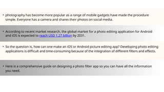 Step-by-Step Guide to Building a Photo Editing App for Stunning Photos ...