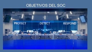 OBJETIVOS DEL SOC
 