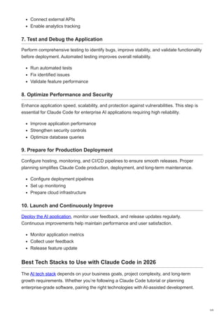 How to Build a Production-Ready AI Application with Claude Code in 2026 ...