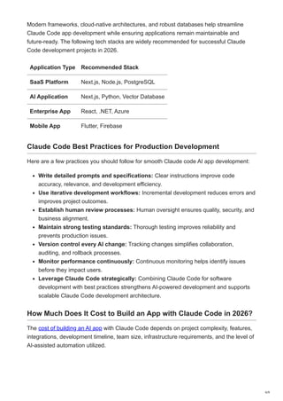 How to Build a Production-Ready AI Application with Claude Code in 2026 ...