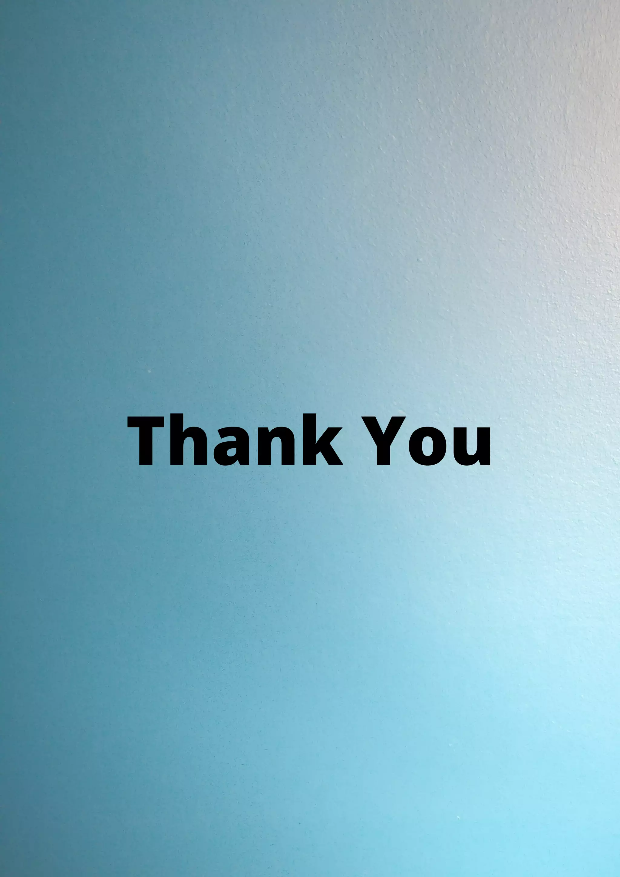 Thank You 