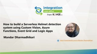 How to build a serverless helmet detection system using Azure Serverless entities