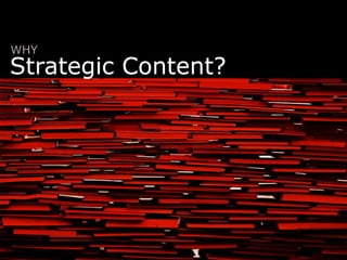WHY
Strategic Content?
 