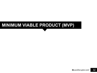 32
MINIMUM VIABLE PRODUCT (MVP)
 