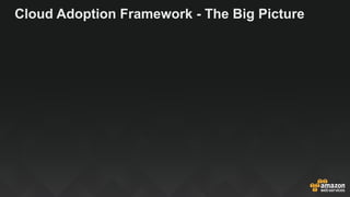 Cloud Adoption Framework - The Big Picture
 
