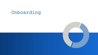 Onboarding
 