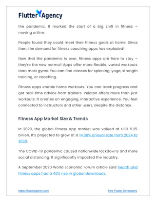 How to Build a Successful Fitness App Like Peloton? | PDF