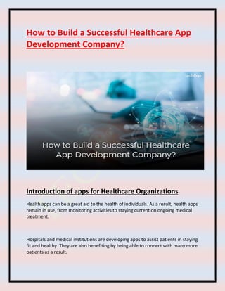 How to Build a Successful Healthcare App Development Company.docx.pdf